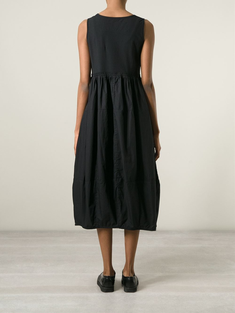 Rundholz Sleeveless Balloon Dress in Black Lyst