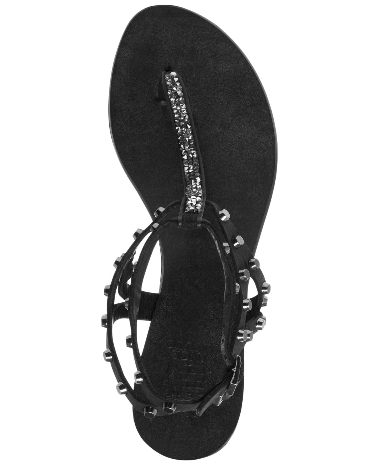 Vince Camuto Jemile Flat Thong Sandals in Black - Lyst