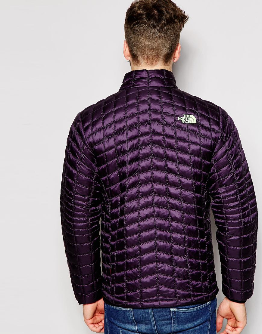 The North Face Thermoball Jacket in Purple for Men Lyst