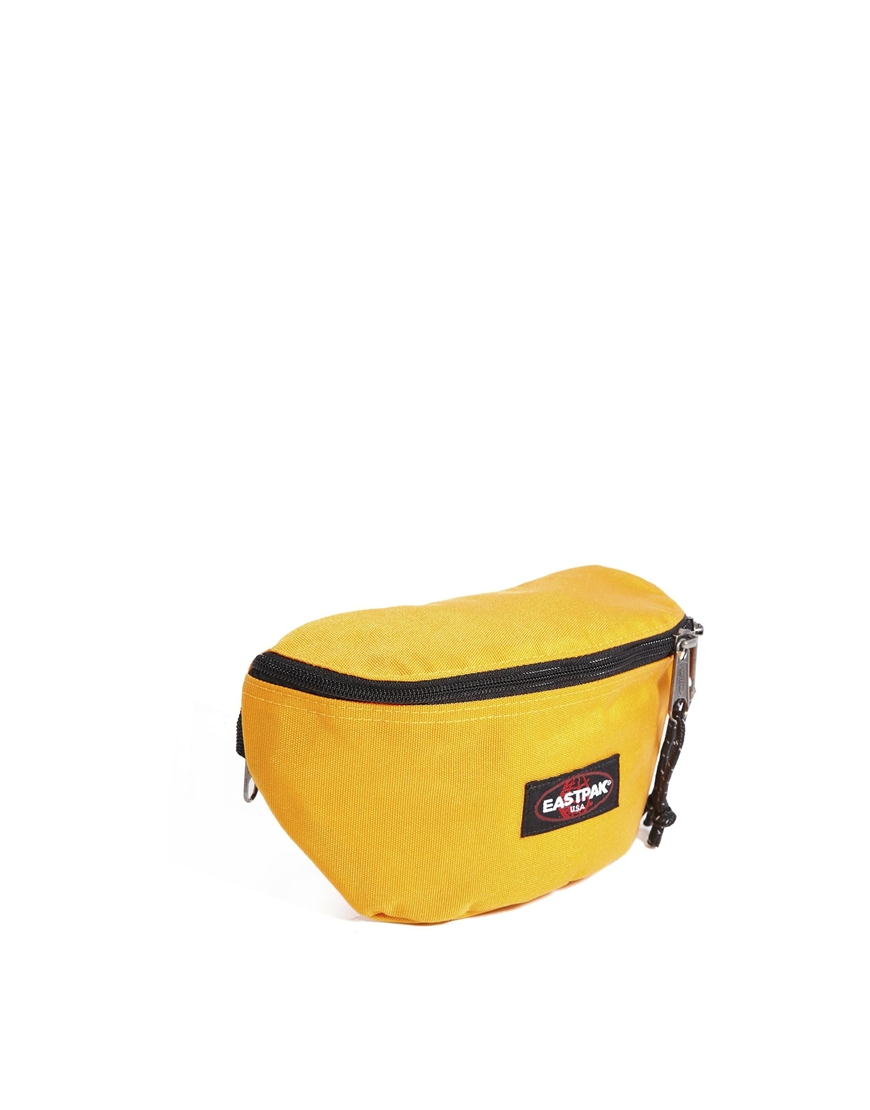 eastpak yellow bum bag