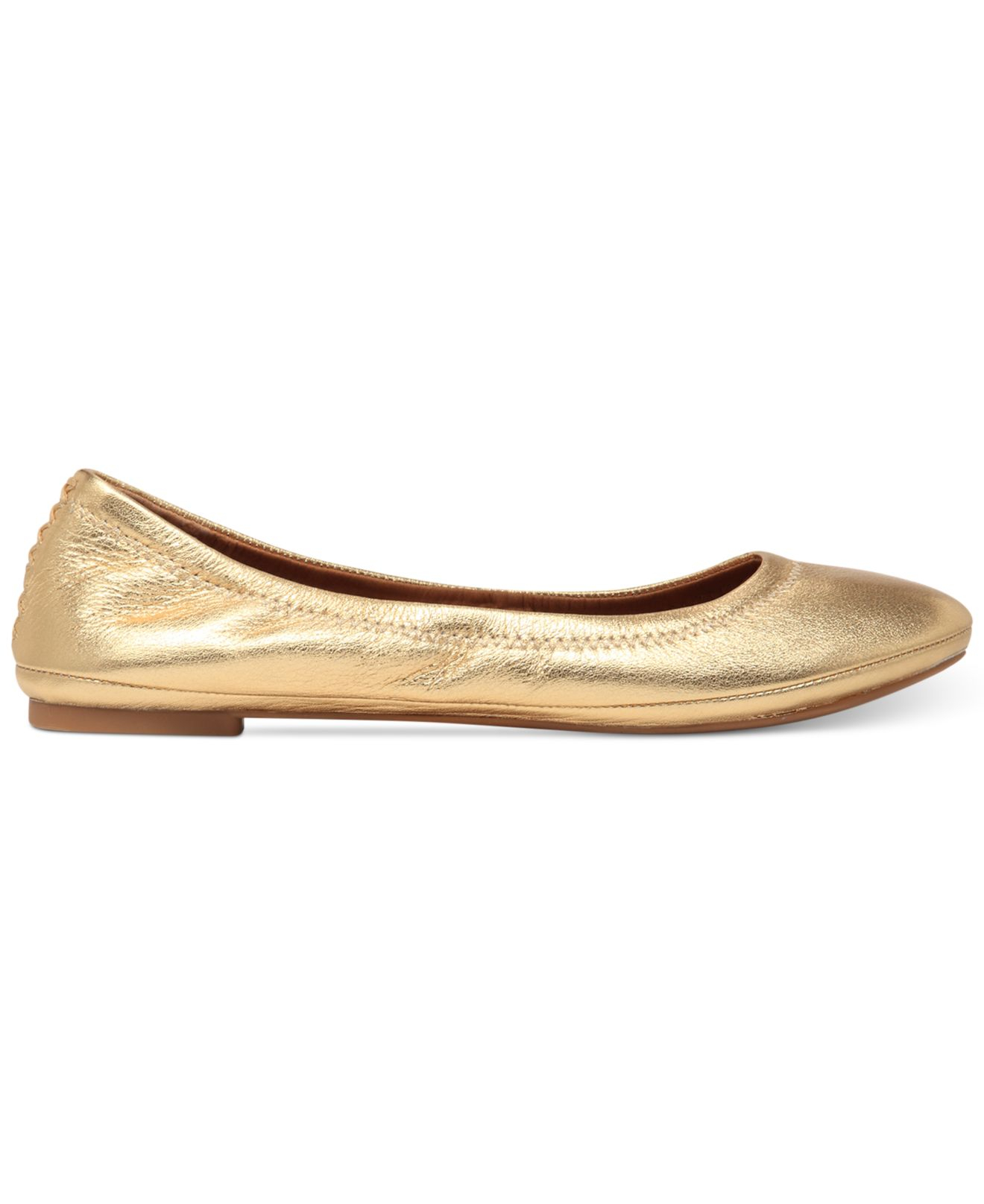 lucky brand gold flats