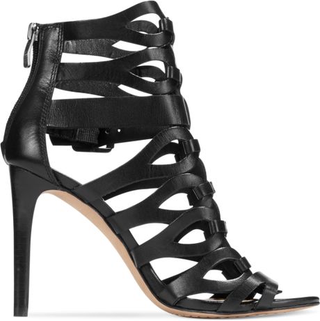 Vince Camuto Ombre Gladiator High Heel Sandals in Black | Lyst