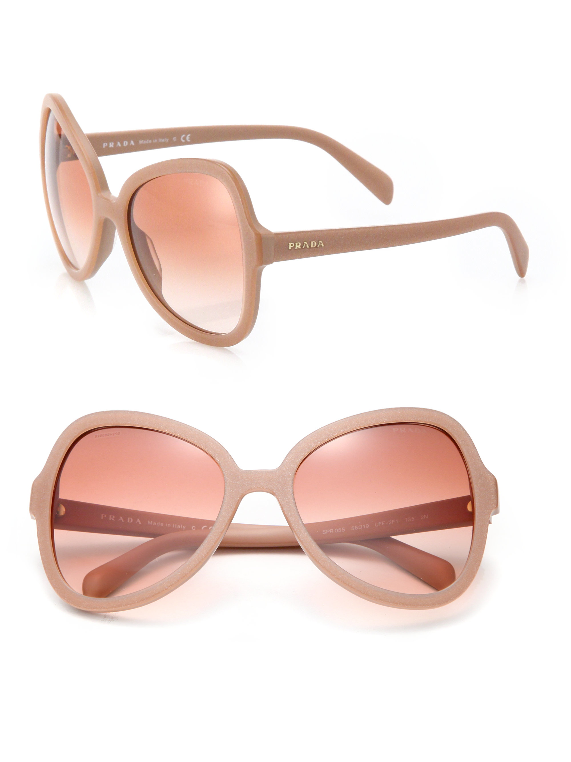 prada 56mm sunglasses