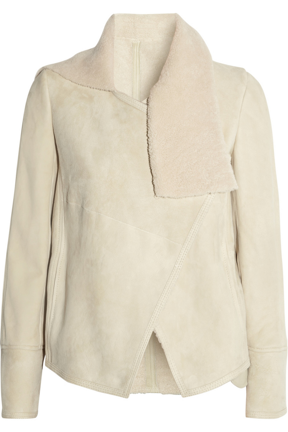 Isabel Marant Clayne Shearling Jacket in Ecru (Natural) - Lyst
