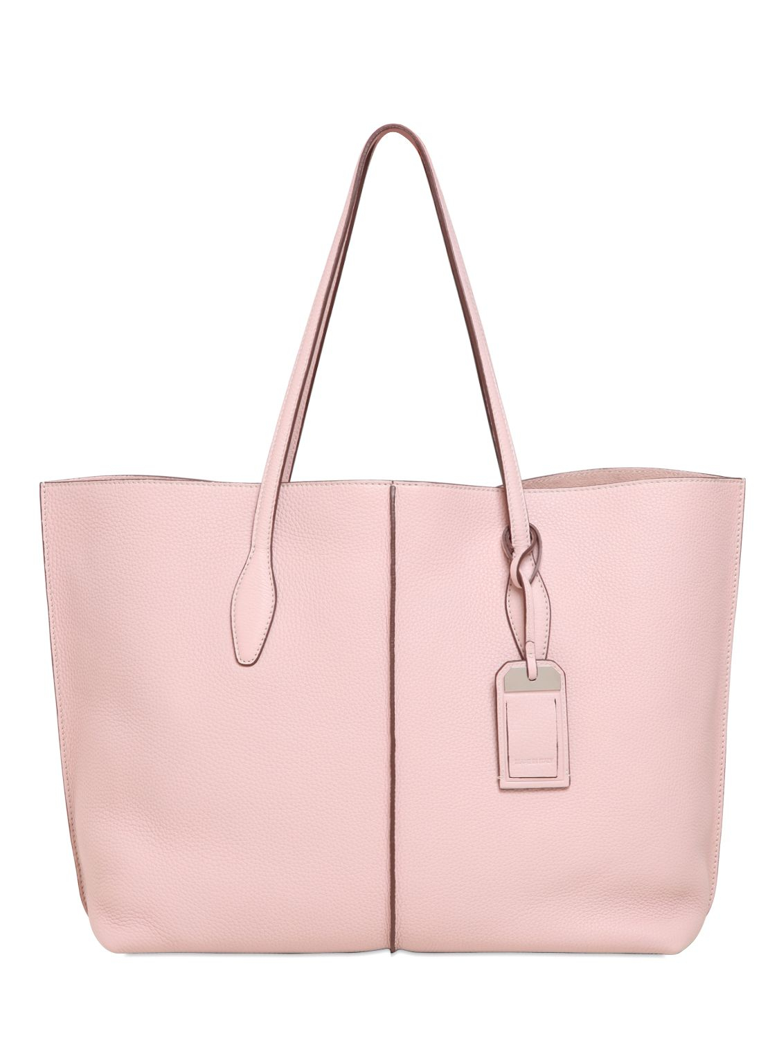 large pink tote
