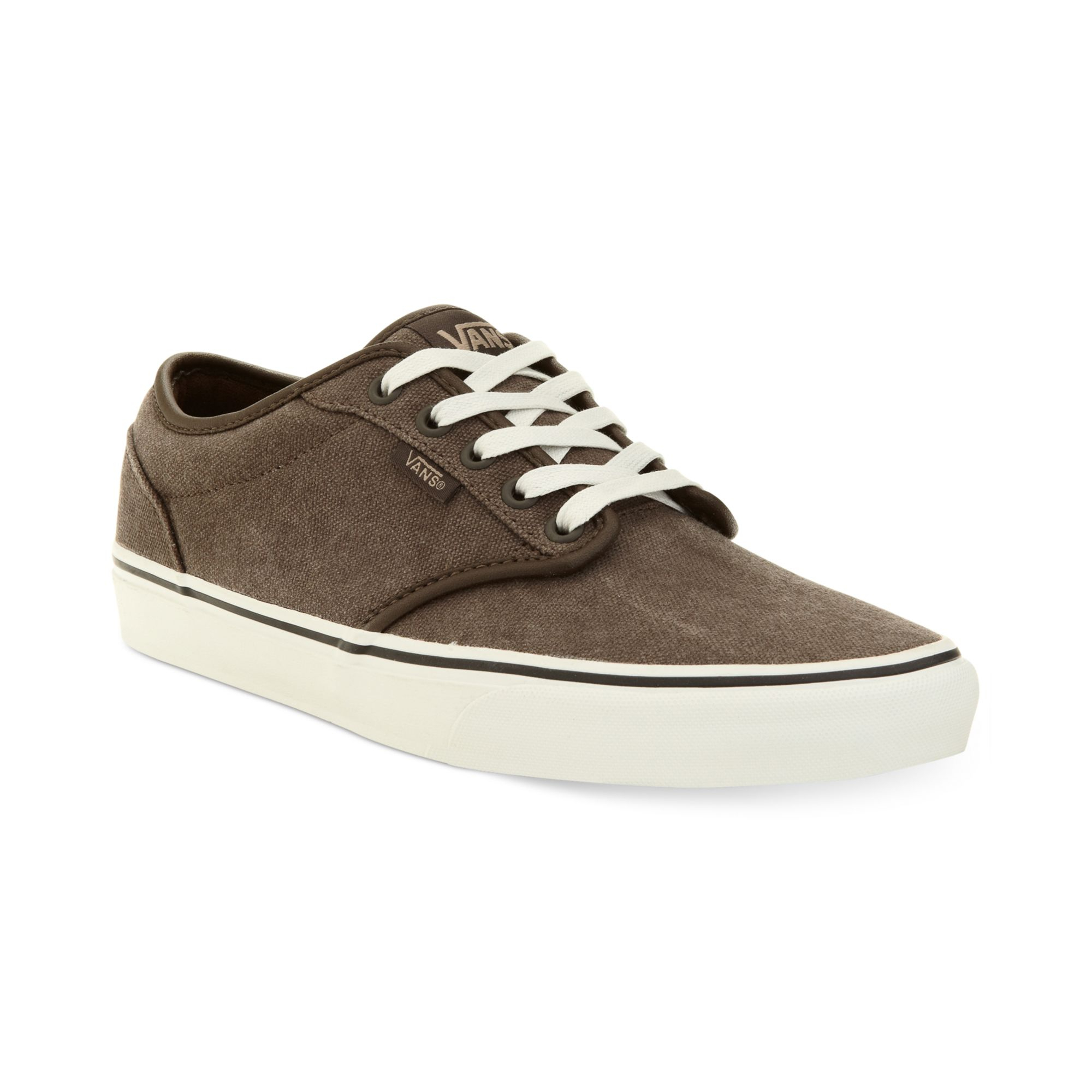 sneakers with brown