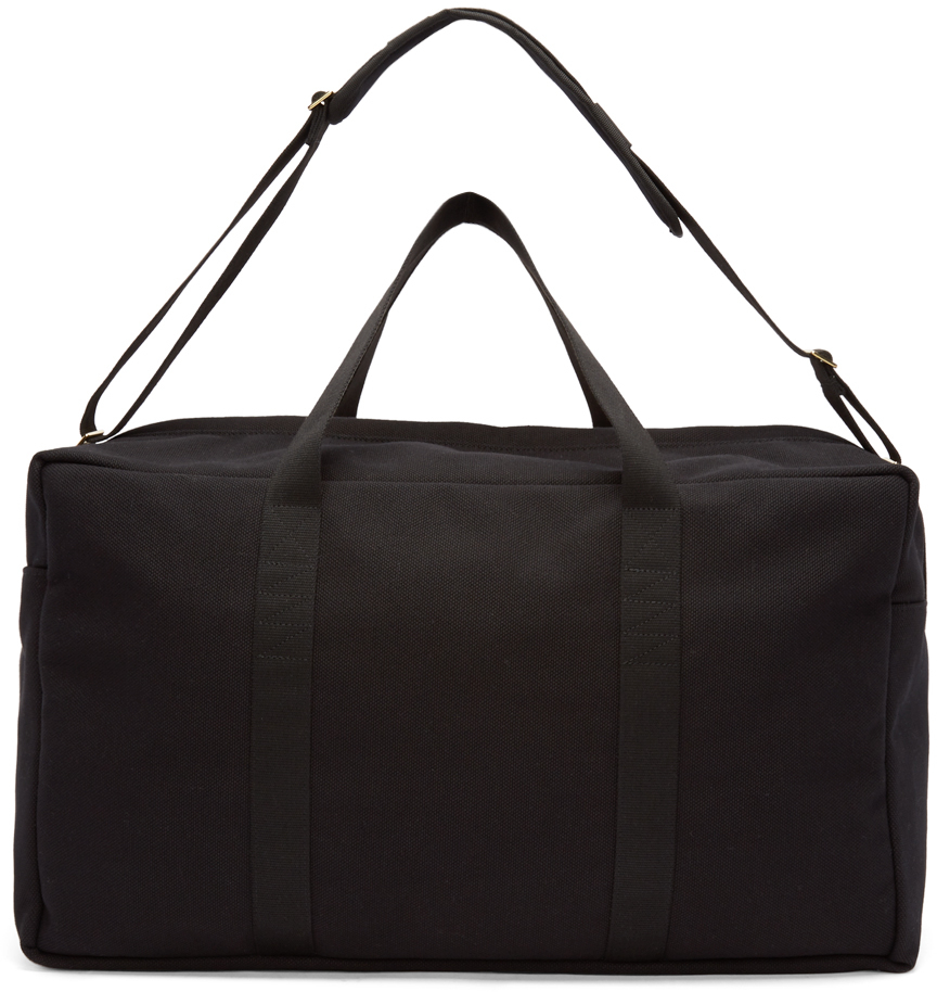 Lyst - Off-White C/O Virgil Abloh Black And White Canvas Duffle Bag in Black for Men