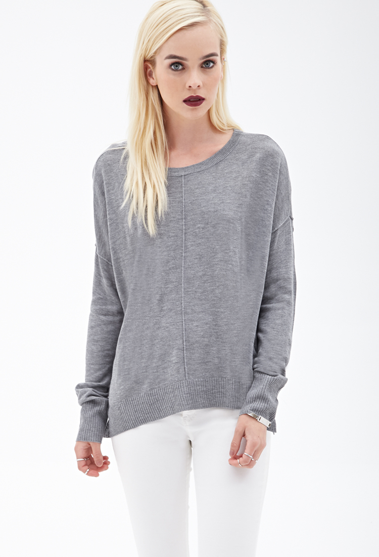 forever 21 gray sweater