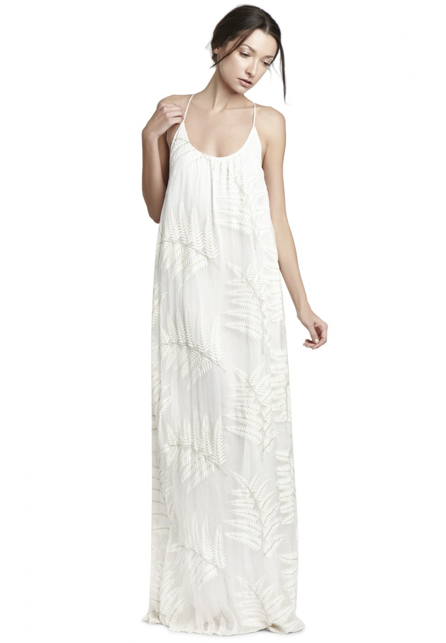 Lyst Alice Olivia Kelly Maxi Dress In White