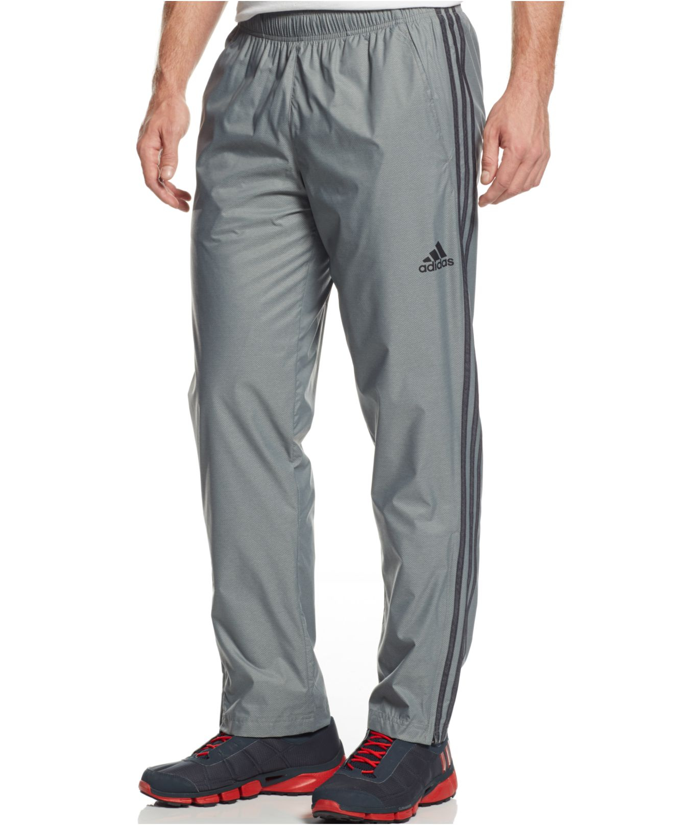 Adidas originals Men's Essential Woven Pants in Gray for Men (Vista