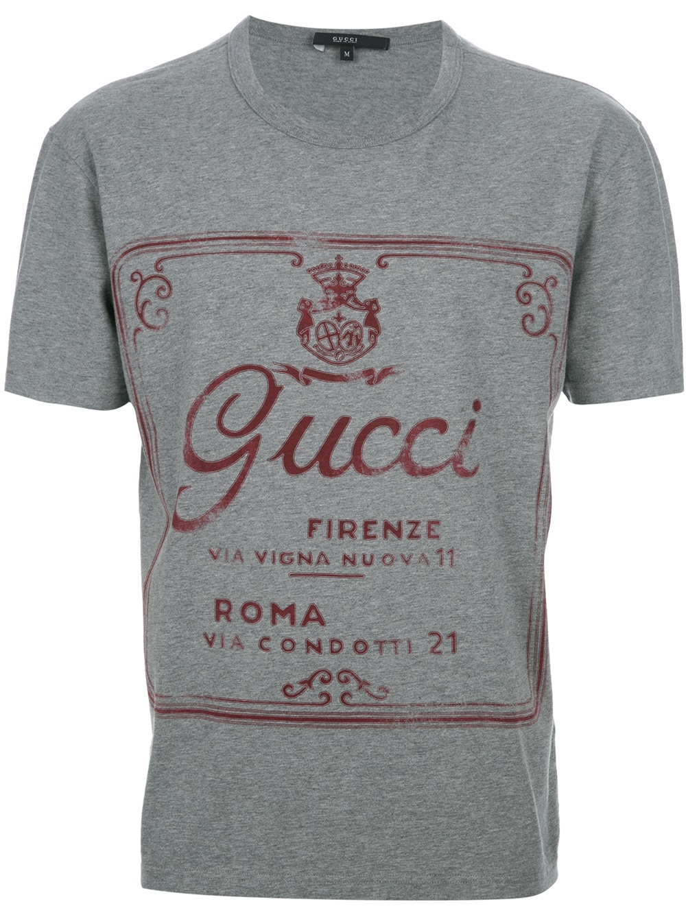 gucci gray t shirt