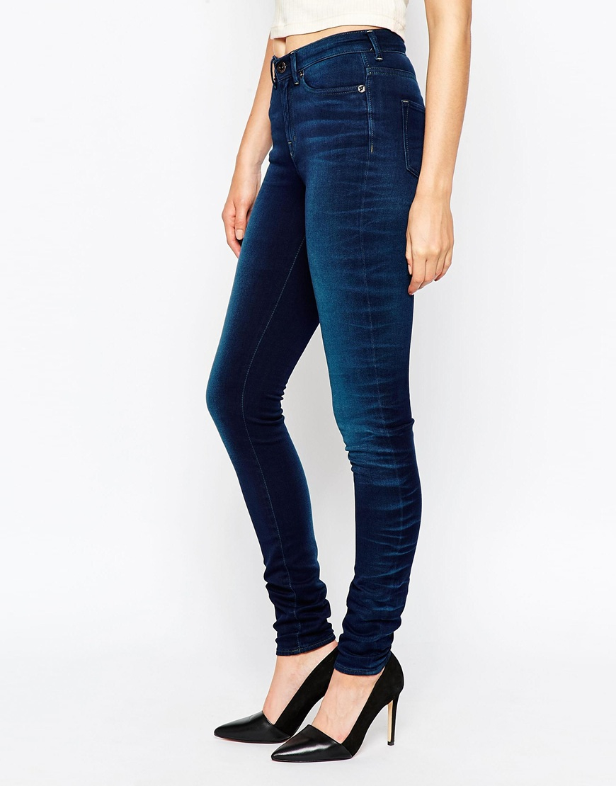 Gsus Sindustries Denim The Cherry Skinny Jeans in Blue - Lyst