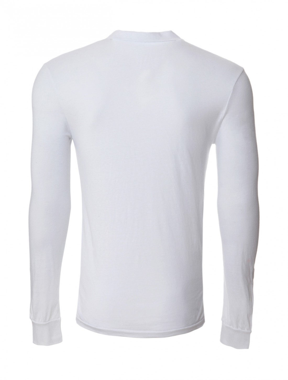 Goodlife Exclusive Long Sleeve Johnny Collar Polo Shirt in Gray for Men ...