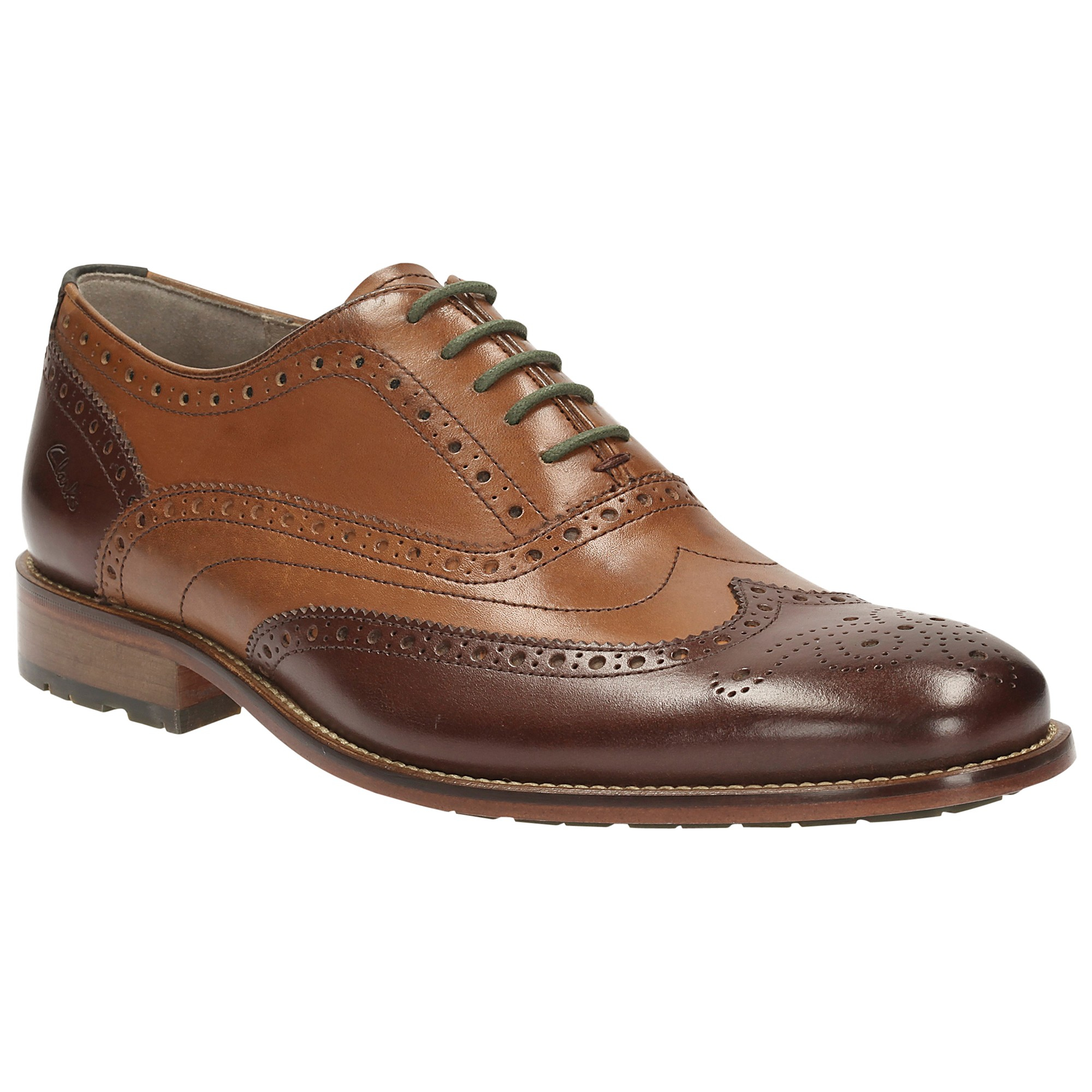 clarks two tone shoes