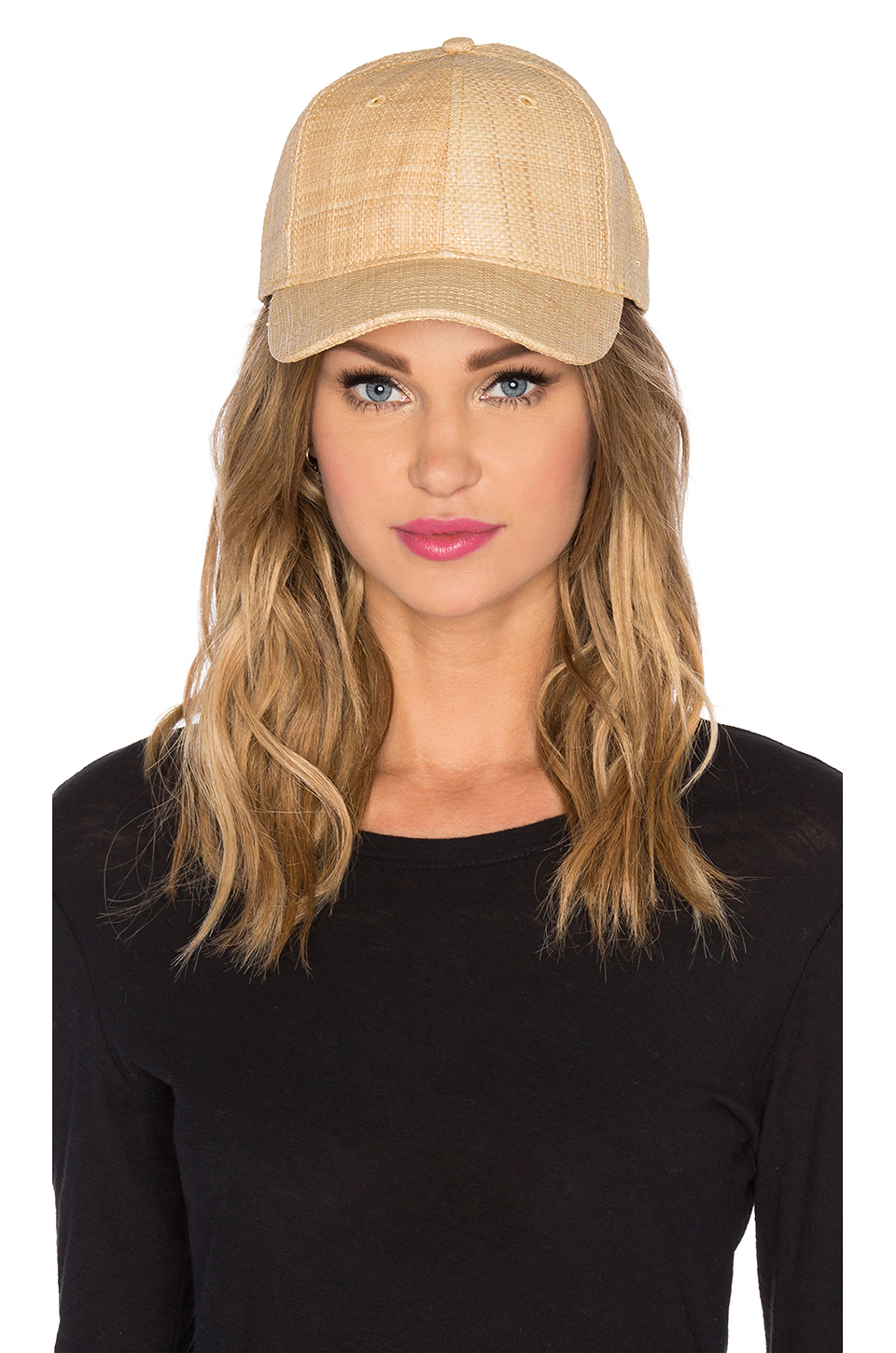 ViX Straw Baseball Hat in Brown Lyst