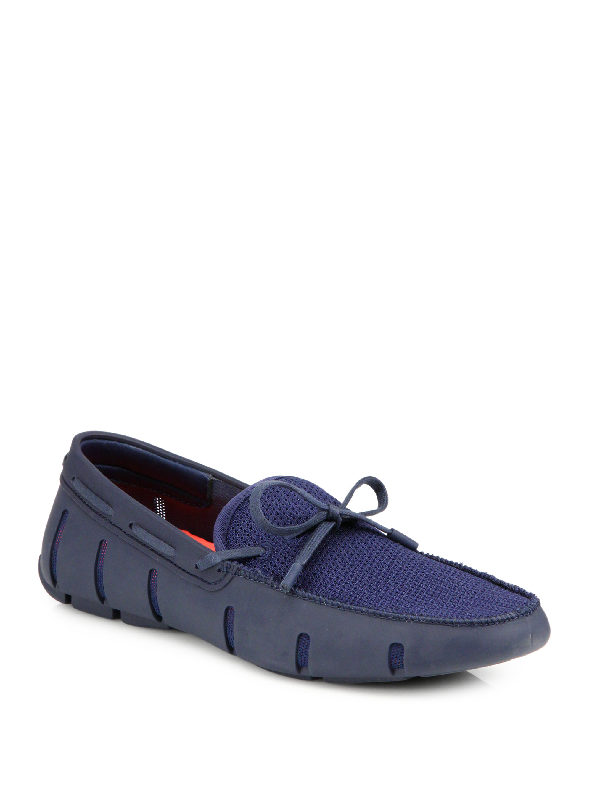 swims loafers swims rubber tie loafers in blue for lyst swims loafers swims rubber tie loafers in blue for lyst