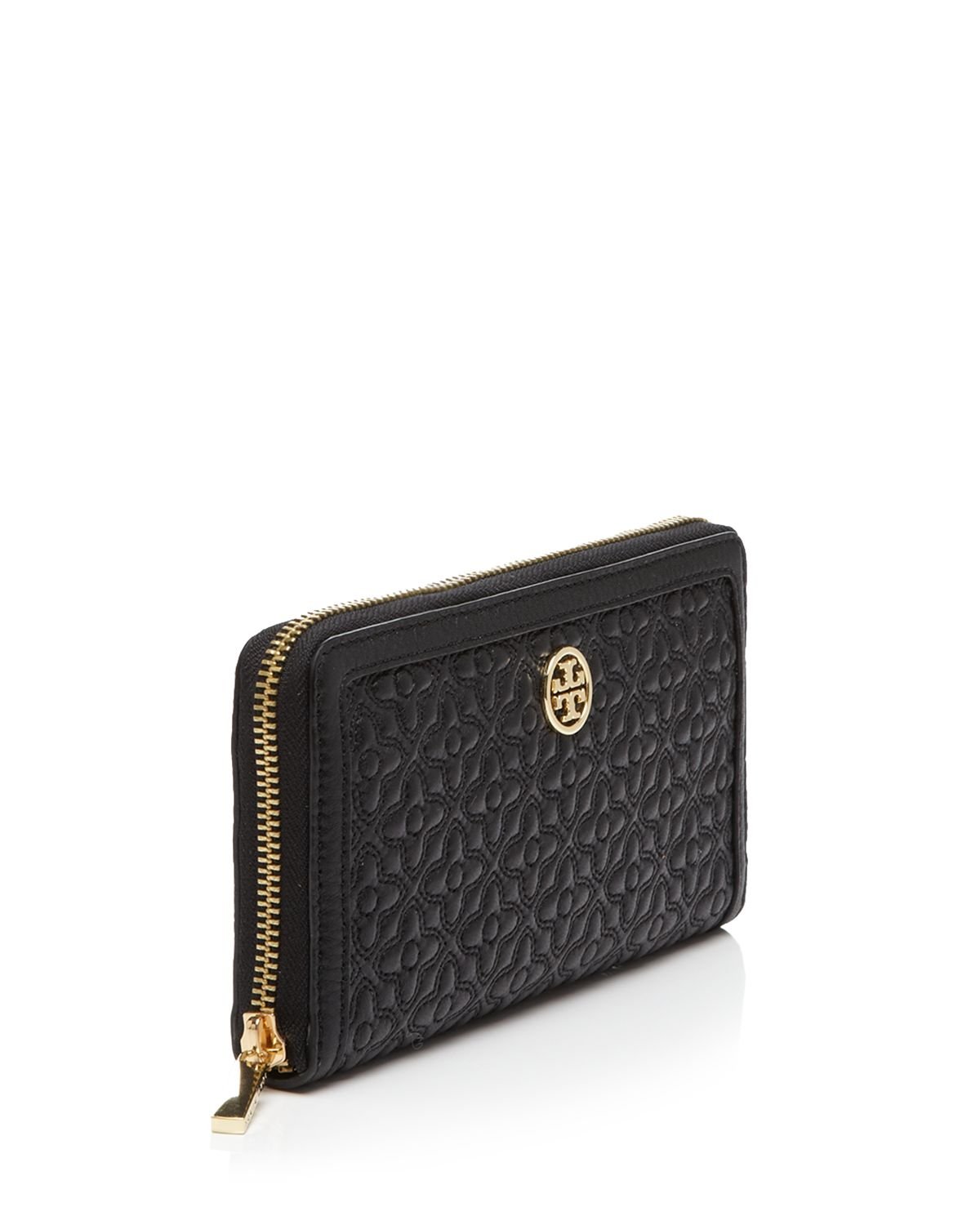 Tory Burch Wallet - Bloomingdale'S Exclusive Quilted Zip Continental in  Black - Lyst