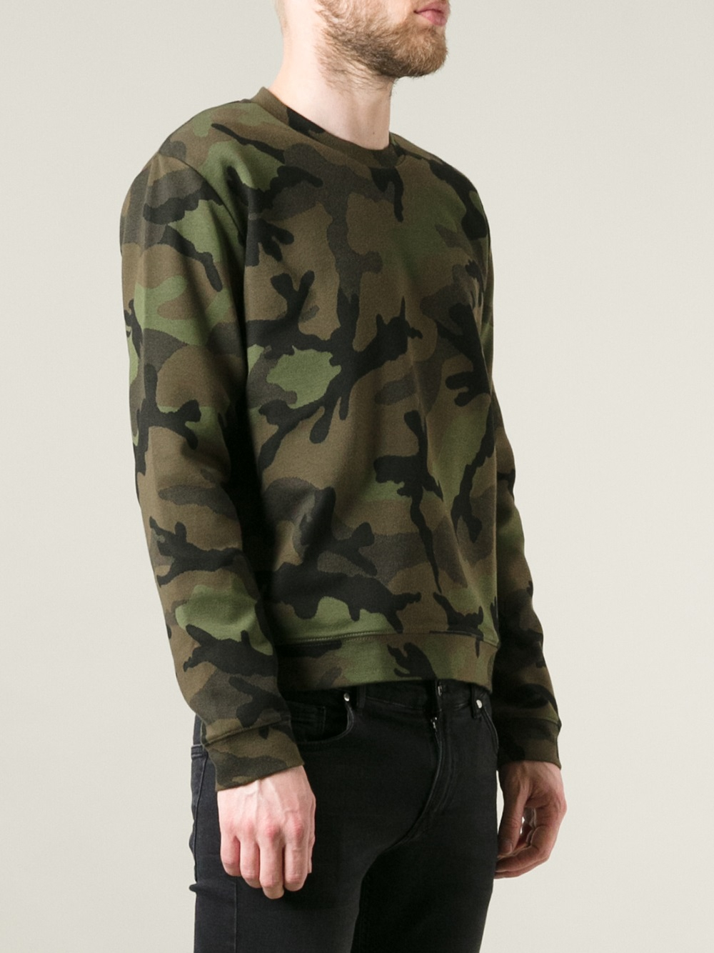 valentino camo green