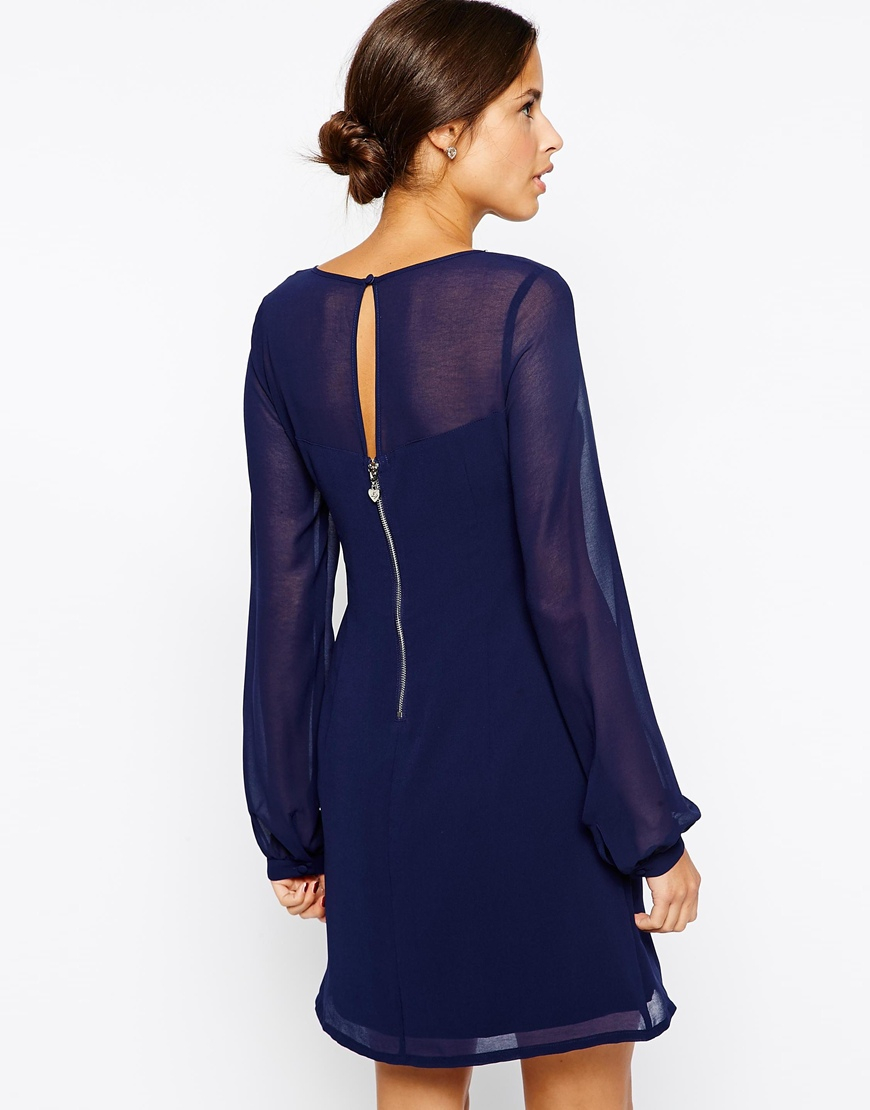 lipsy necklace shift dress
