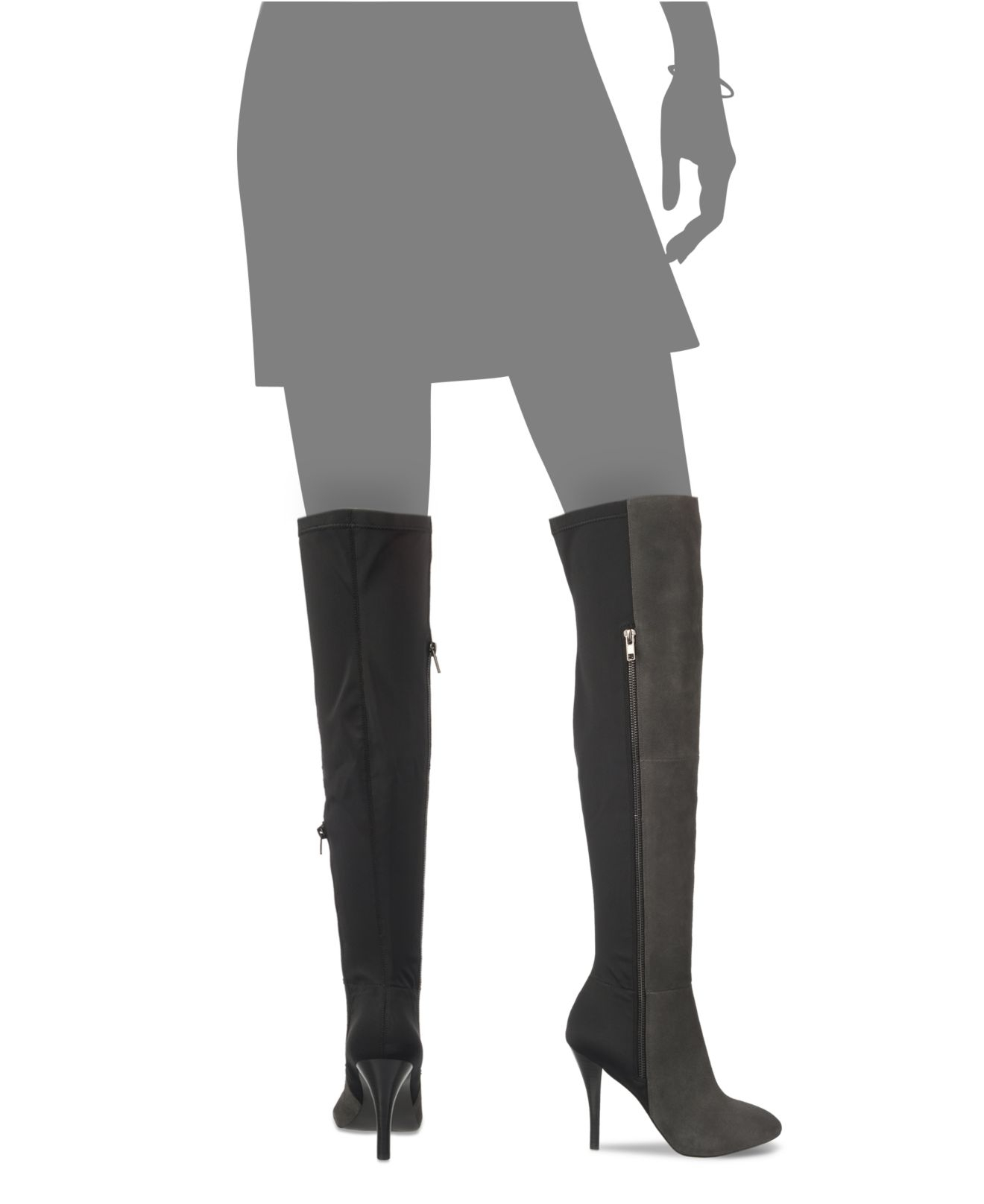 carlos santana knee high boots