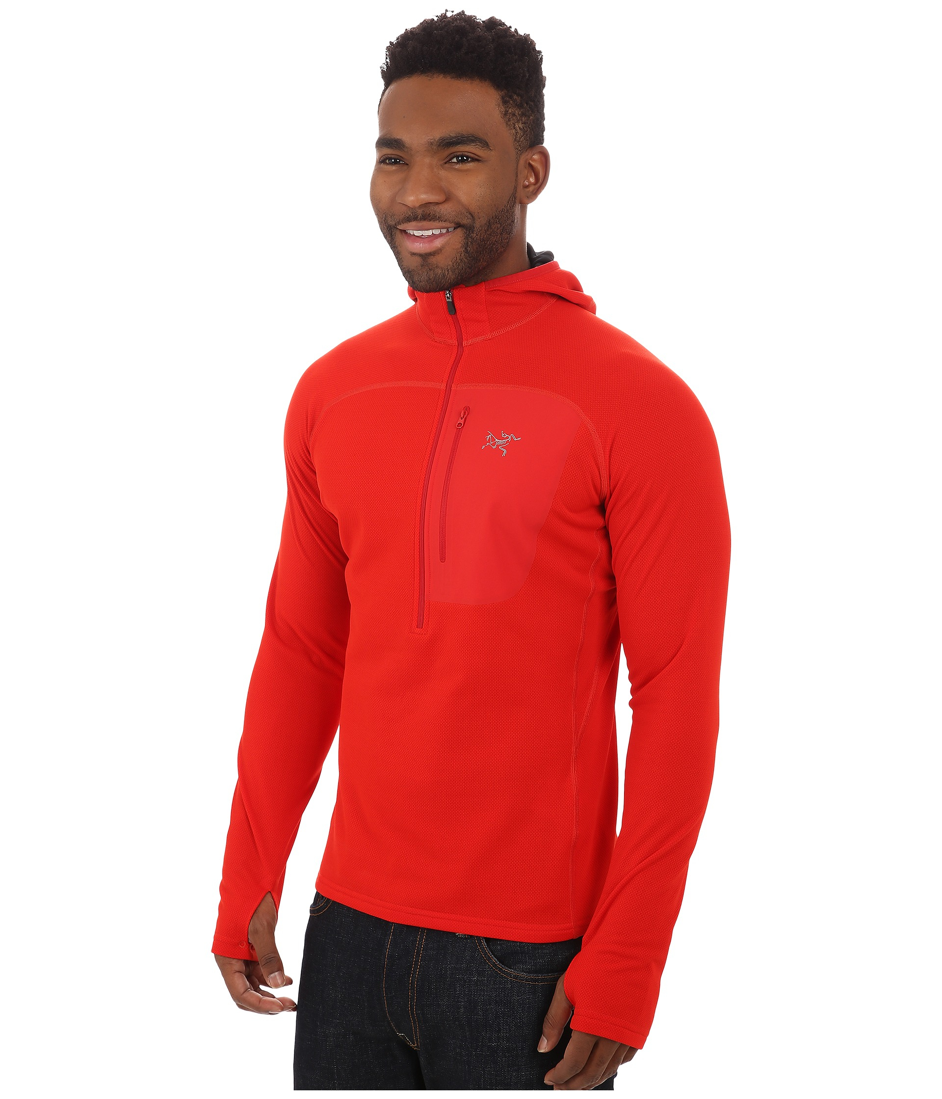 arcteryx konseal zip neck