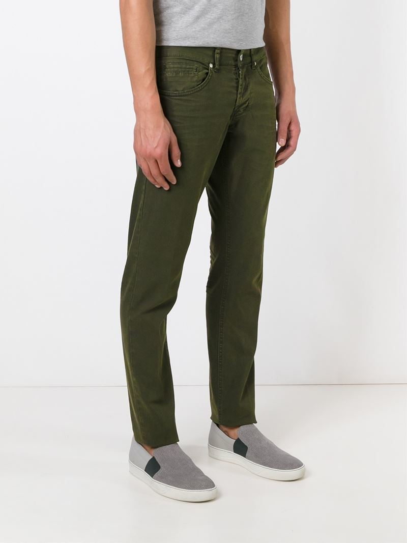 Dondup Denim 'george' Jeans in Green for Men - Lyst