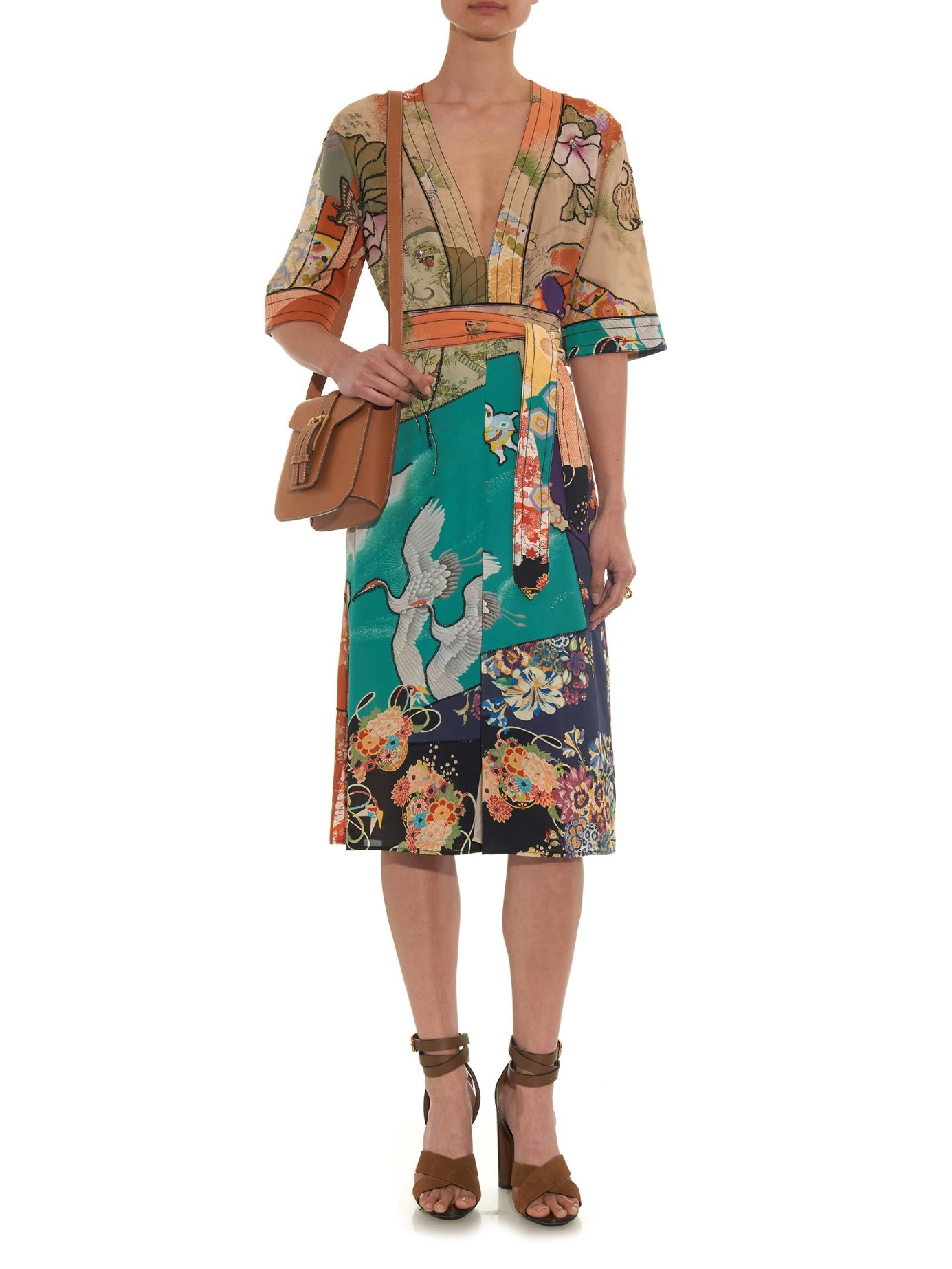 japanese print dresses