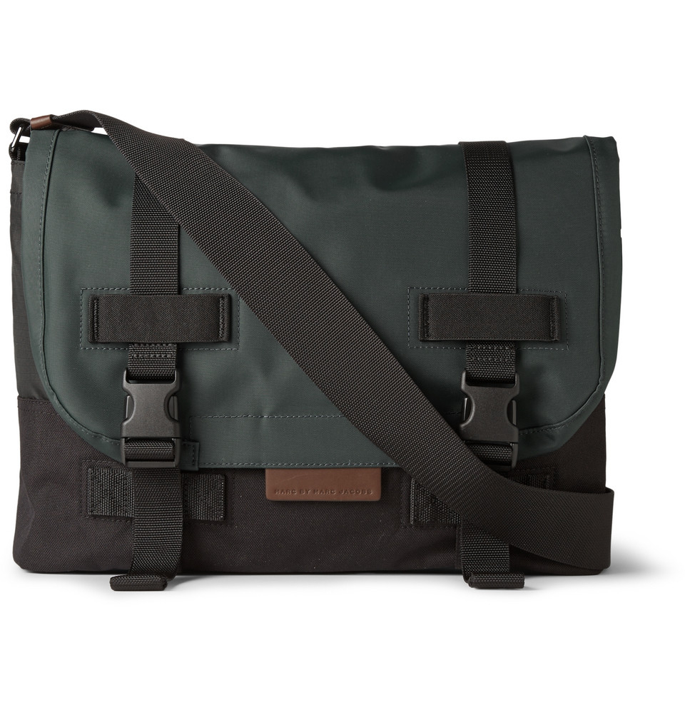 Lyst Marc By Jacobs Two Tone Canvas And S Messenger Bag Lyst Marc By Jacobs Two Tone Canvas And S Messenger Bag In Green For Men