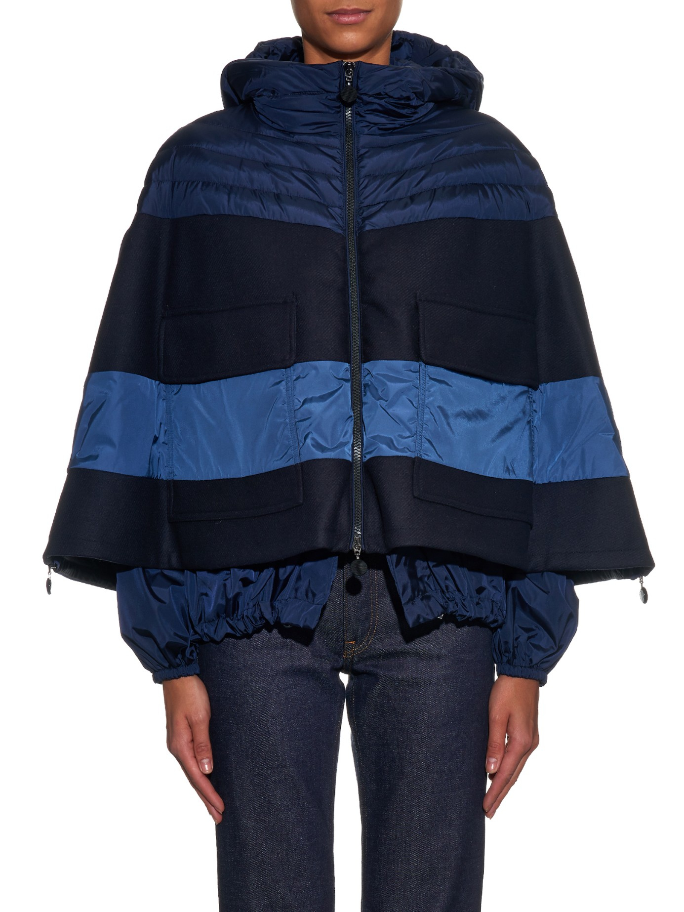 moncler down cape