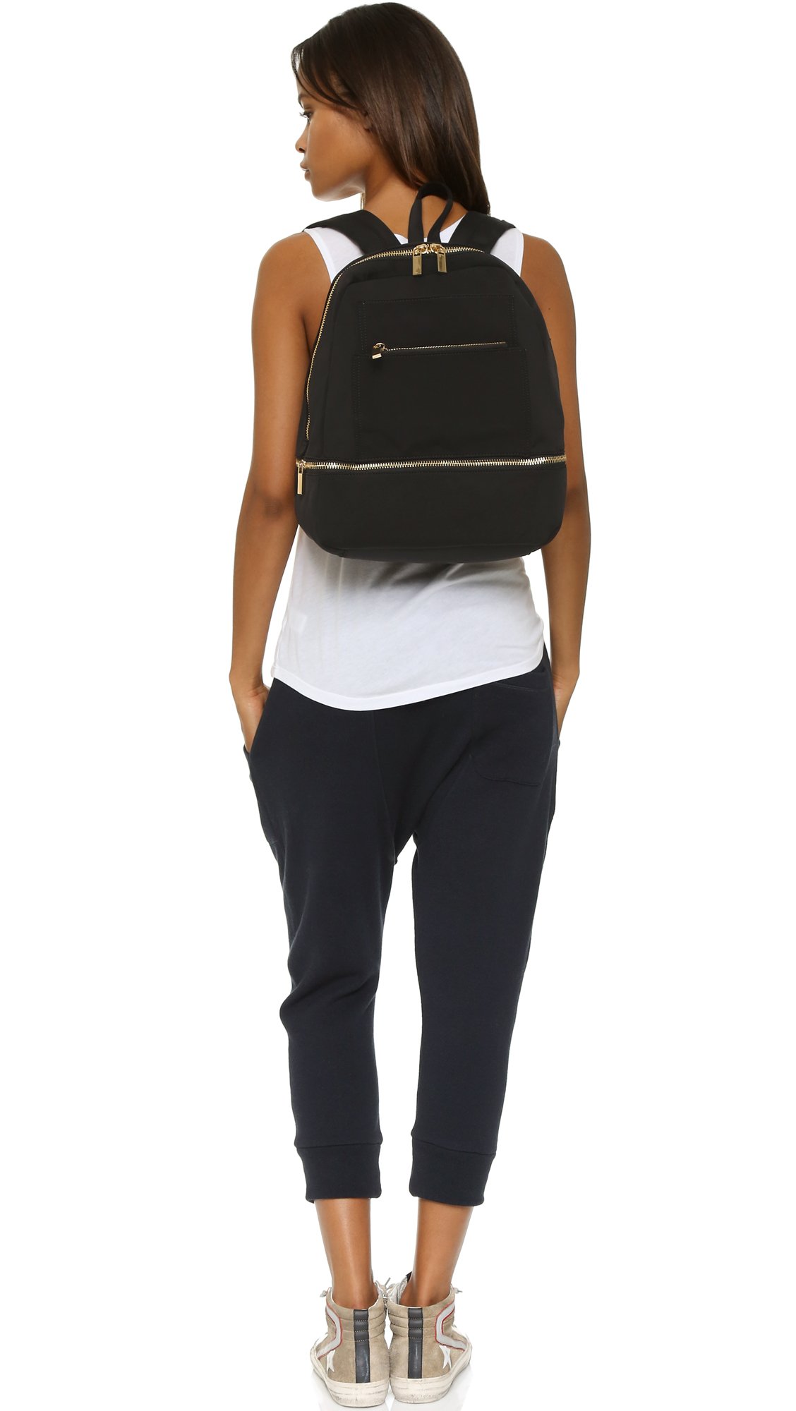 Deux Lux Demi backpack in 2023  Deux lux, Backpacks, Black leather strap