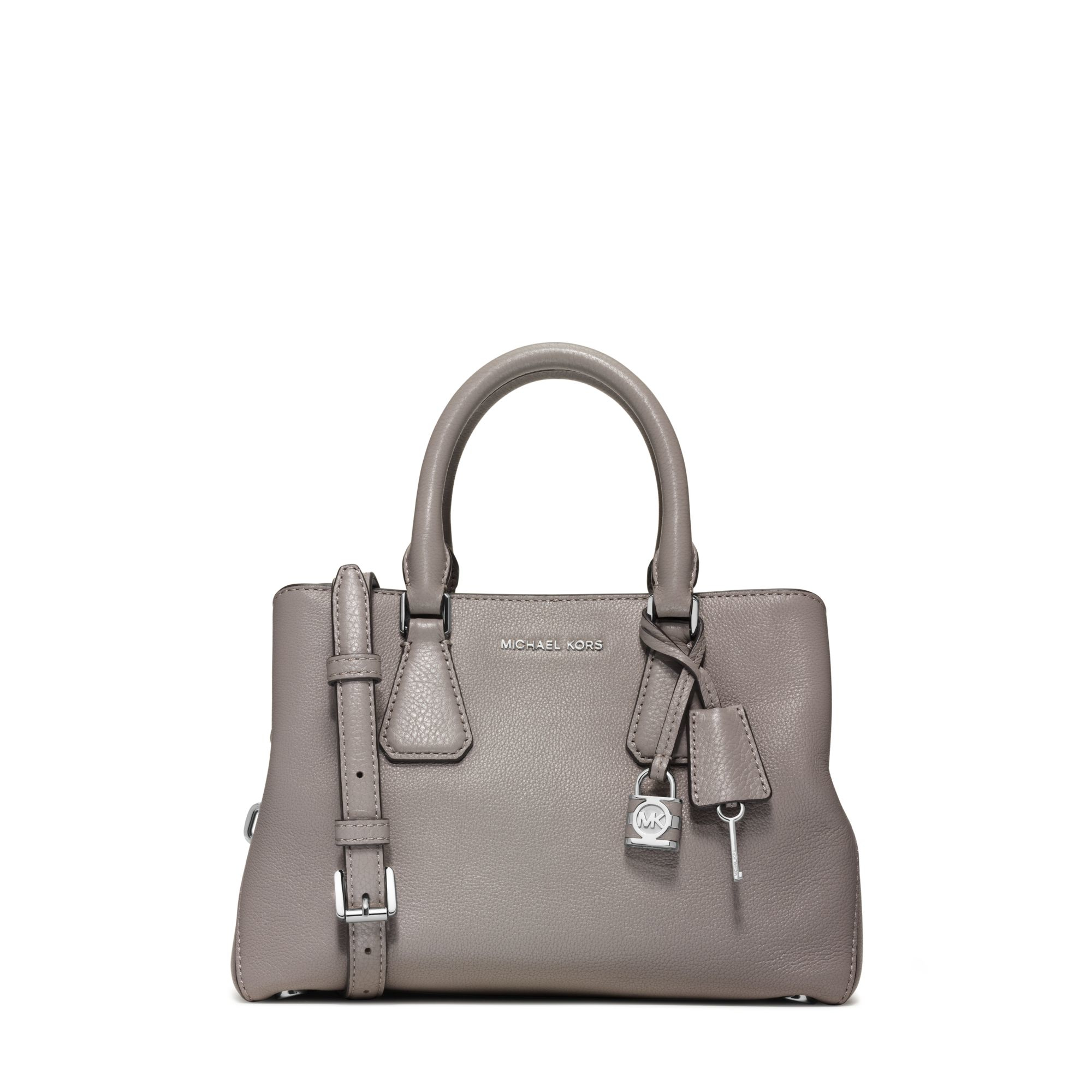 michael kors grey satchel