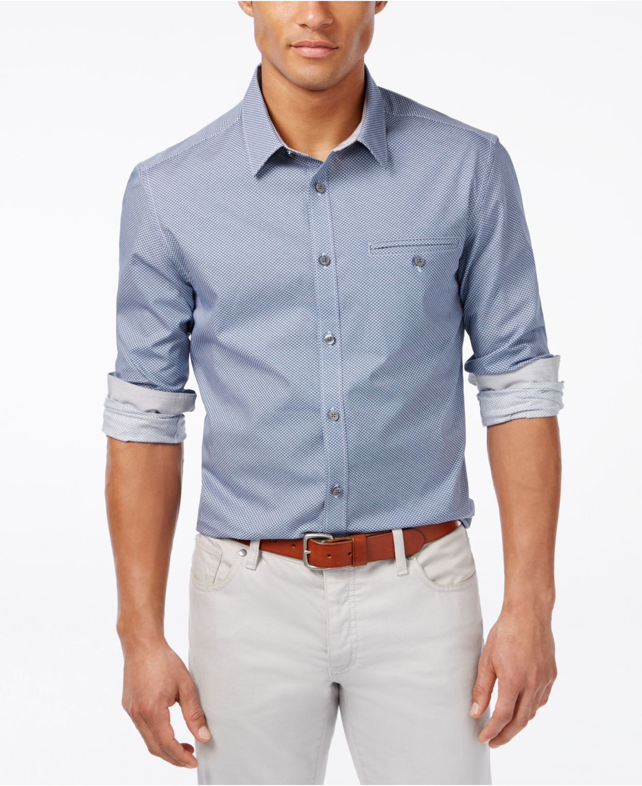kenneth cole reaction slim fit shirt