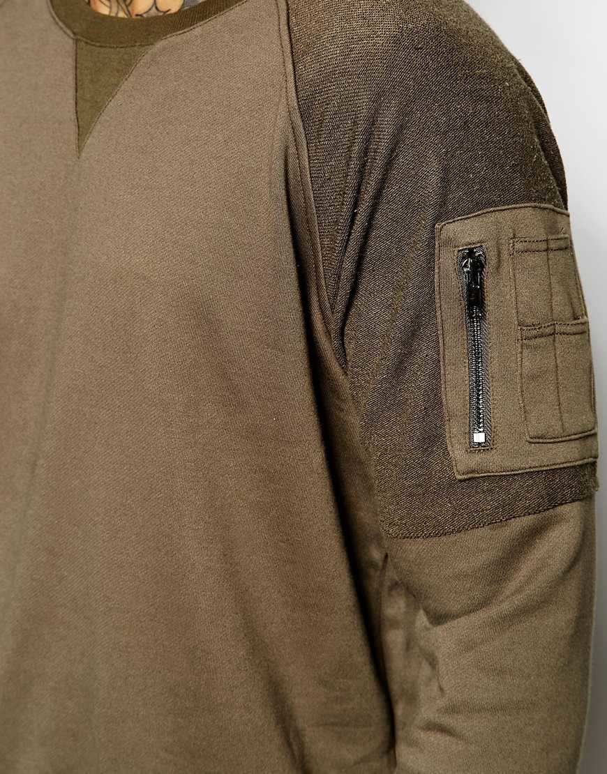 hoodie with arm pocket