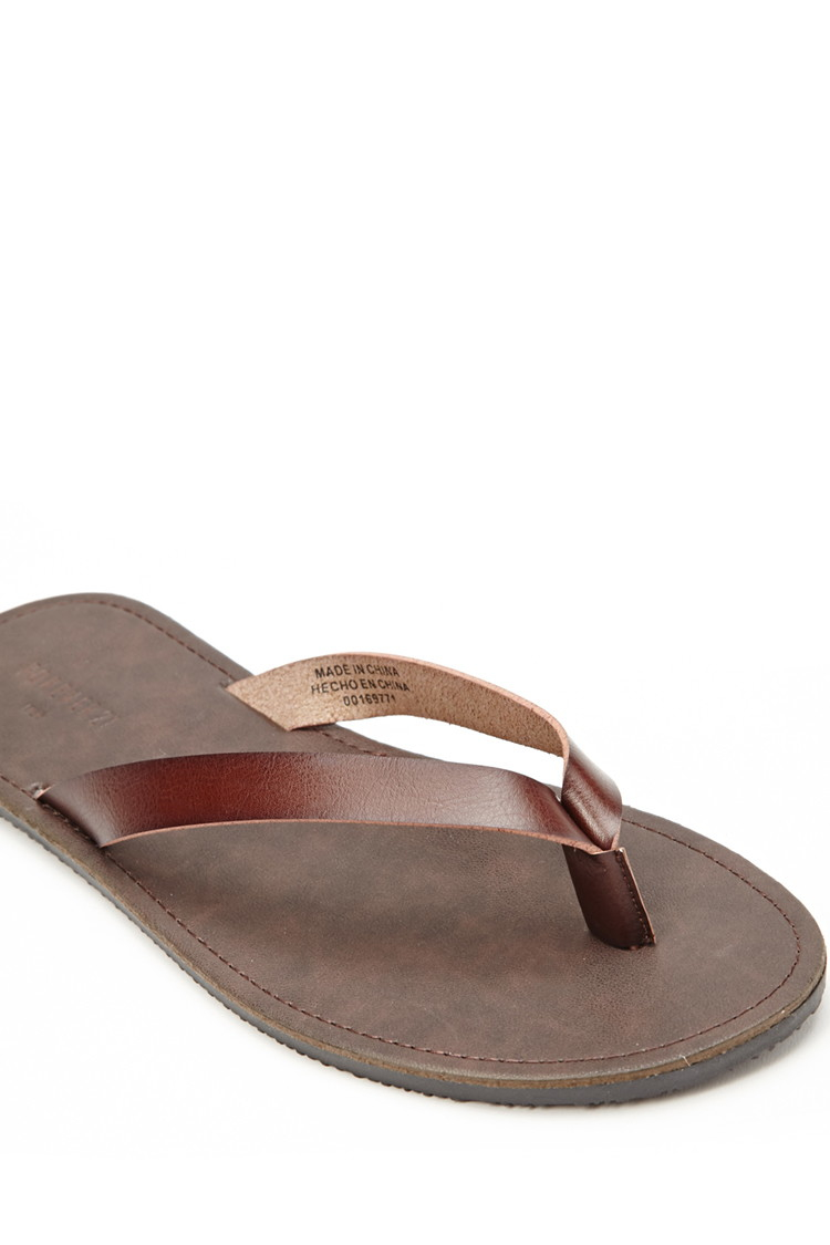 Handmade Leather Thongs For Men With Leather Sole | lupon.gov.ph