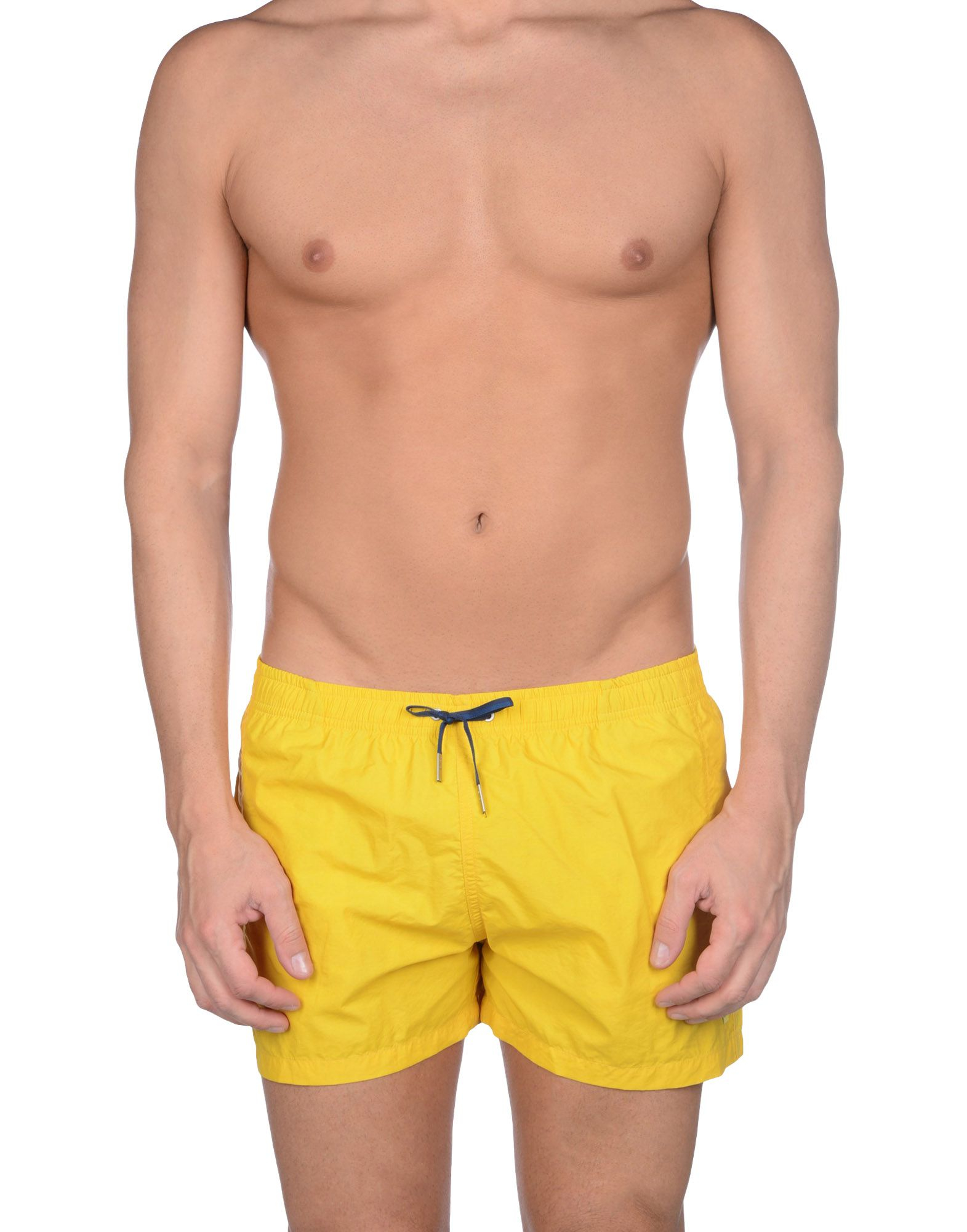 yellow bathing suit men