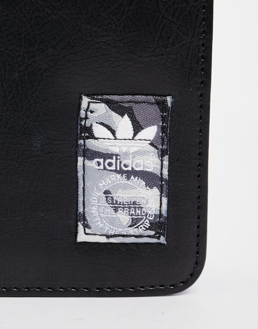 adidas Originals Classic Wallet in Black for Men | Lyst