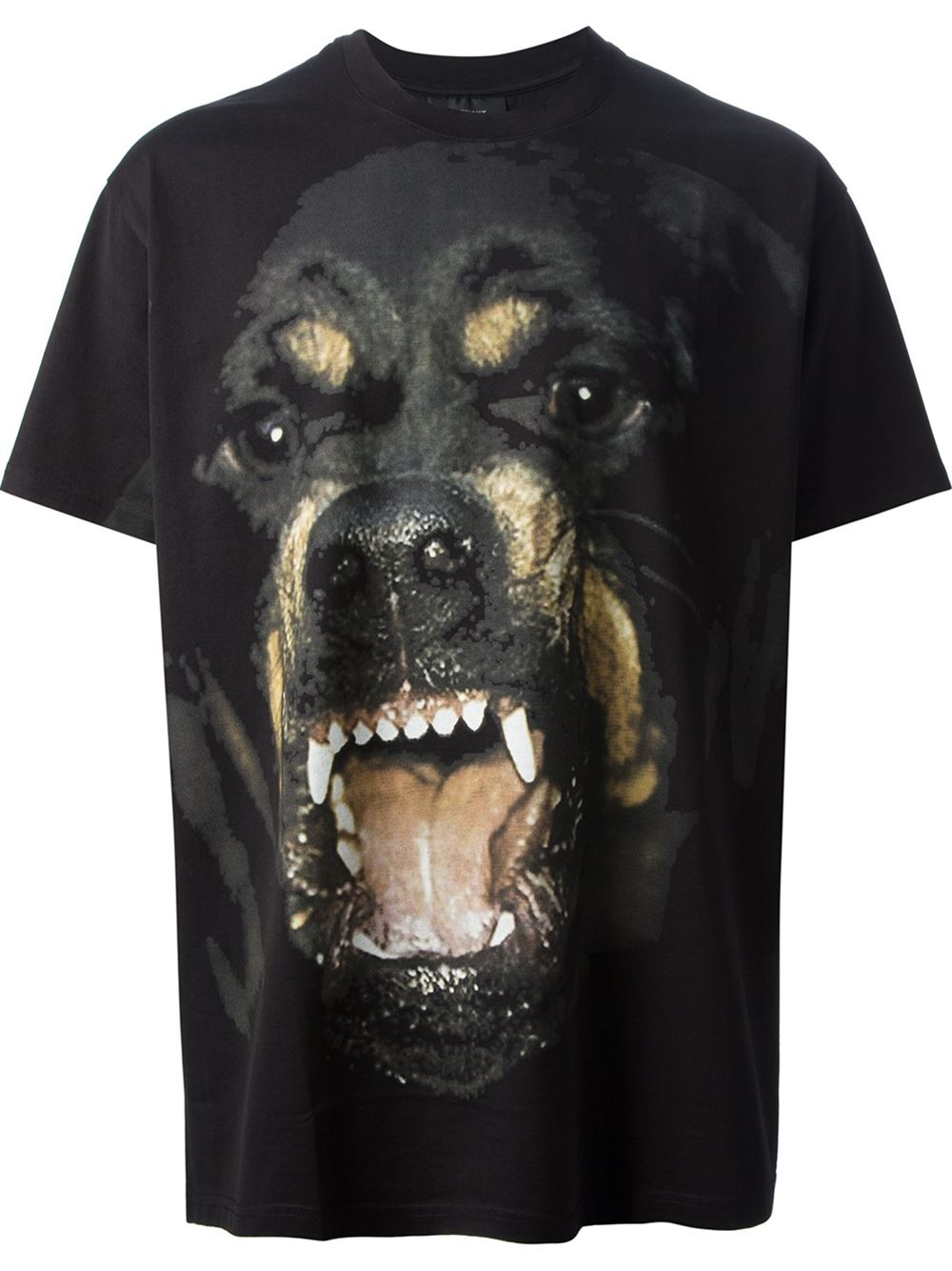 Givenchy Fierce Dog Tshirt in Black for 