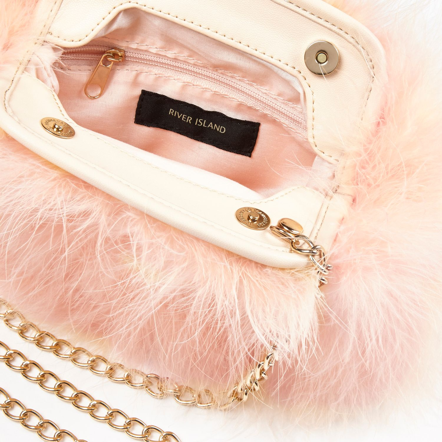White Cross Body Bag River Island