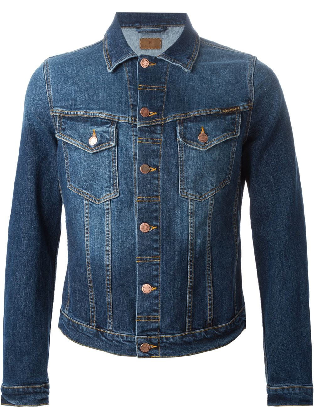 Nudie Jeans Denim Jacket in Blue for Men | Lyst
