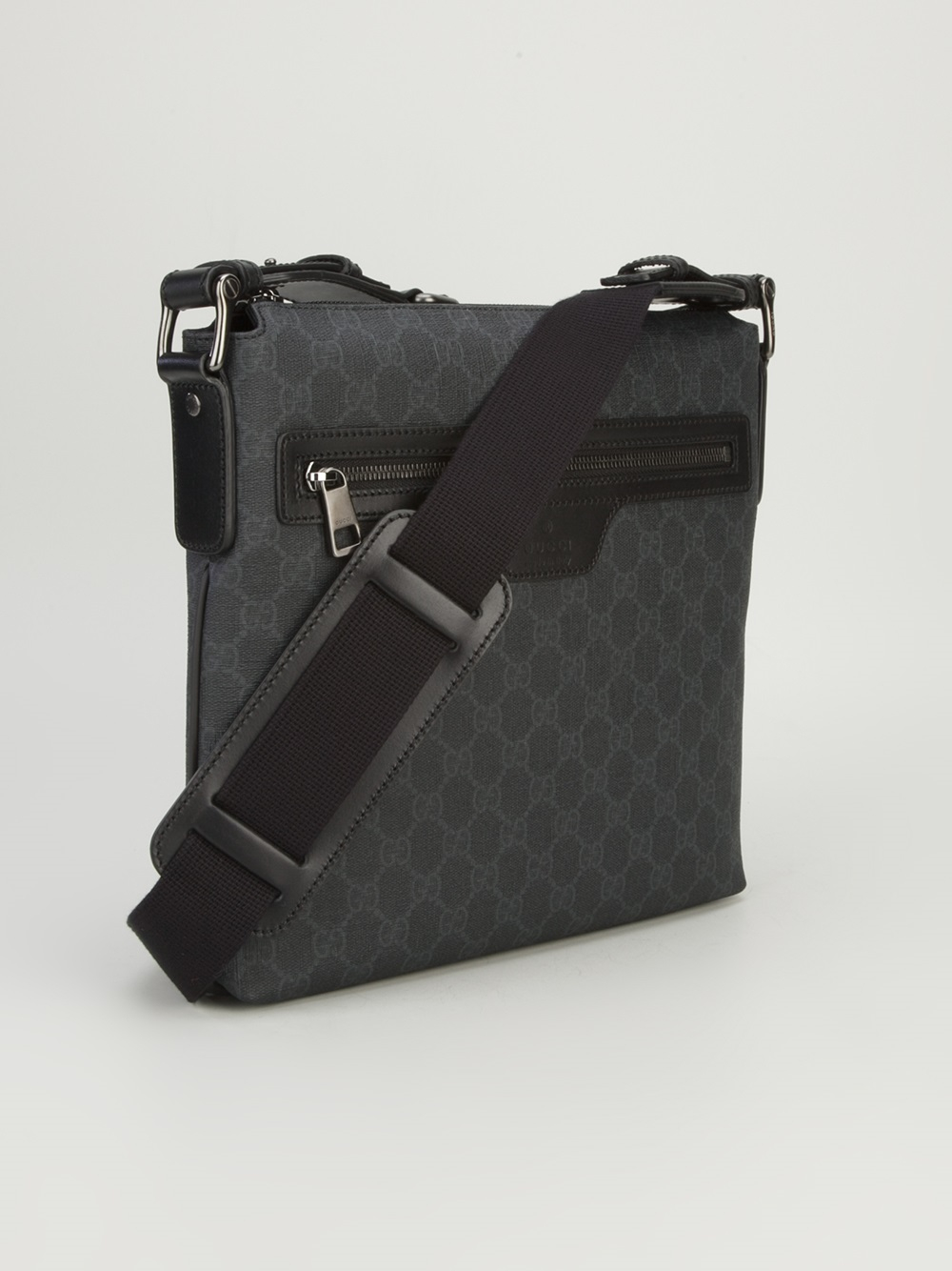 Gucci Messenger Bag in Grey (Gray) for Men - Lyst