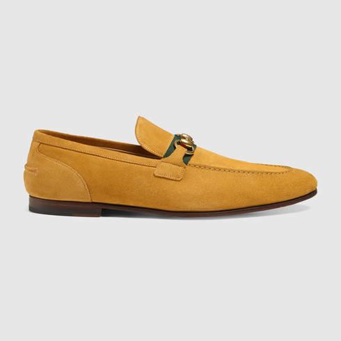 light brown gucci loafers