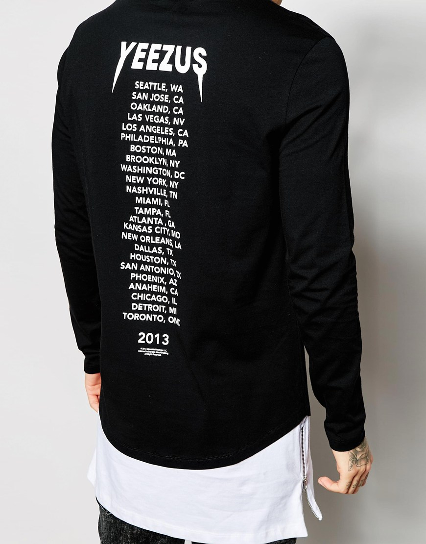 yeezus oversized shirt