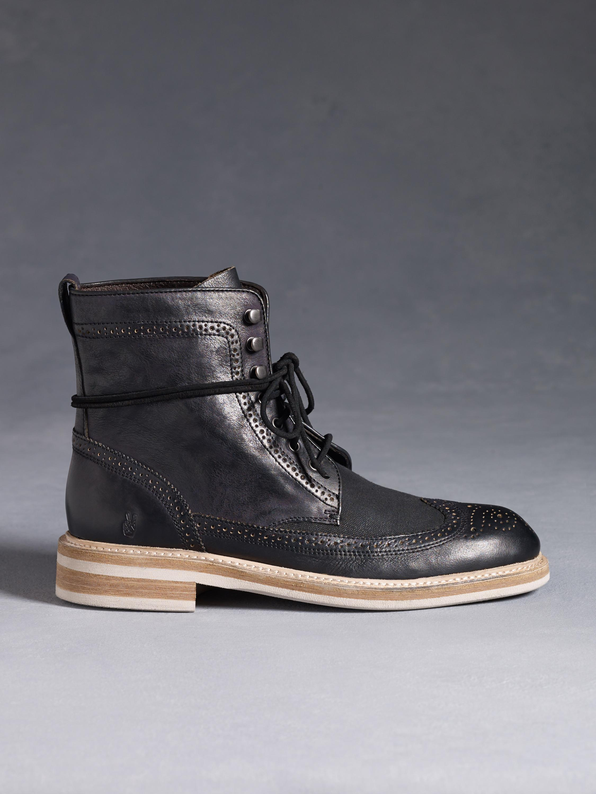 john varvatos wingtip boots