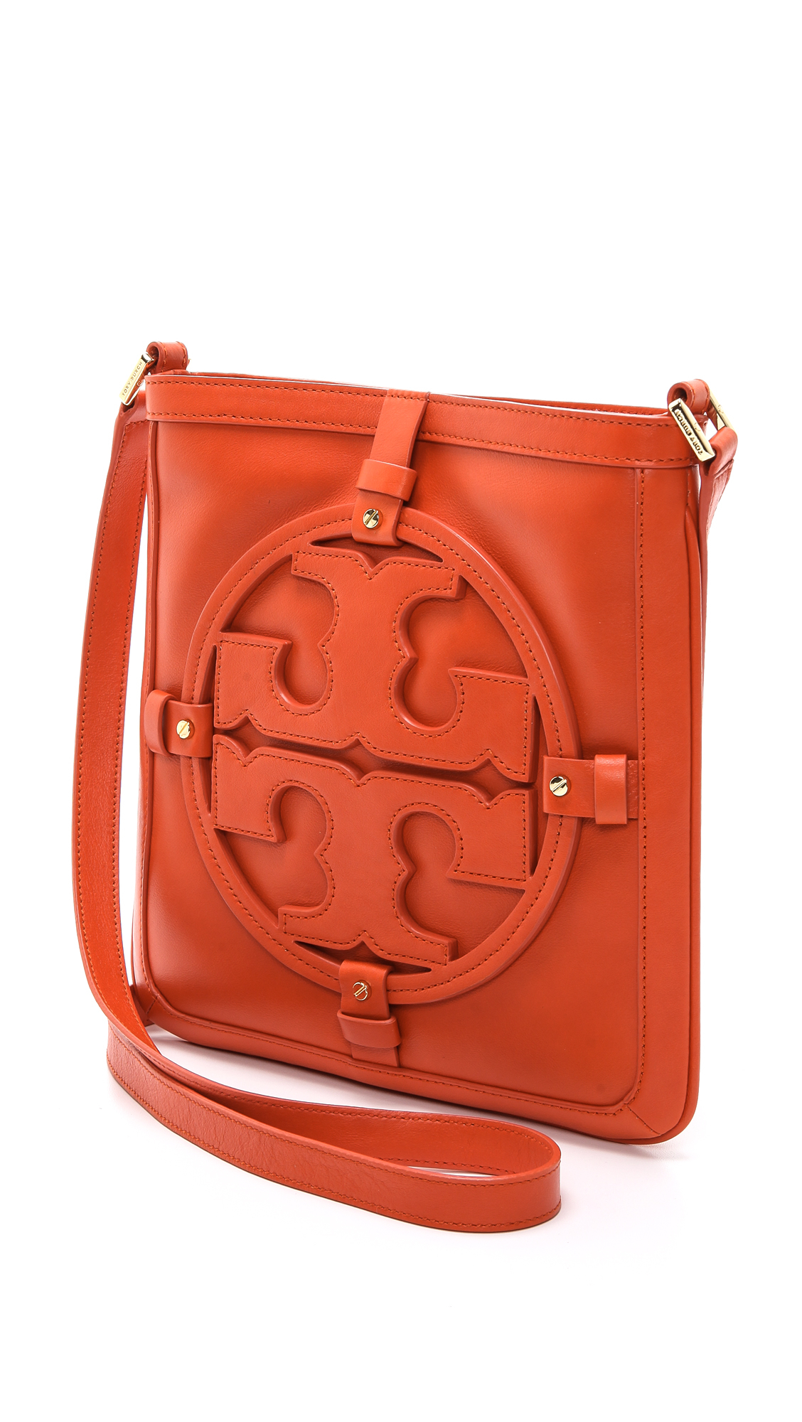 Tory Burch Holly Book Bag in Orange - Lyst