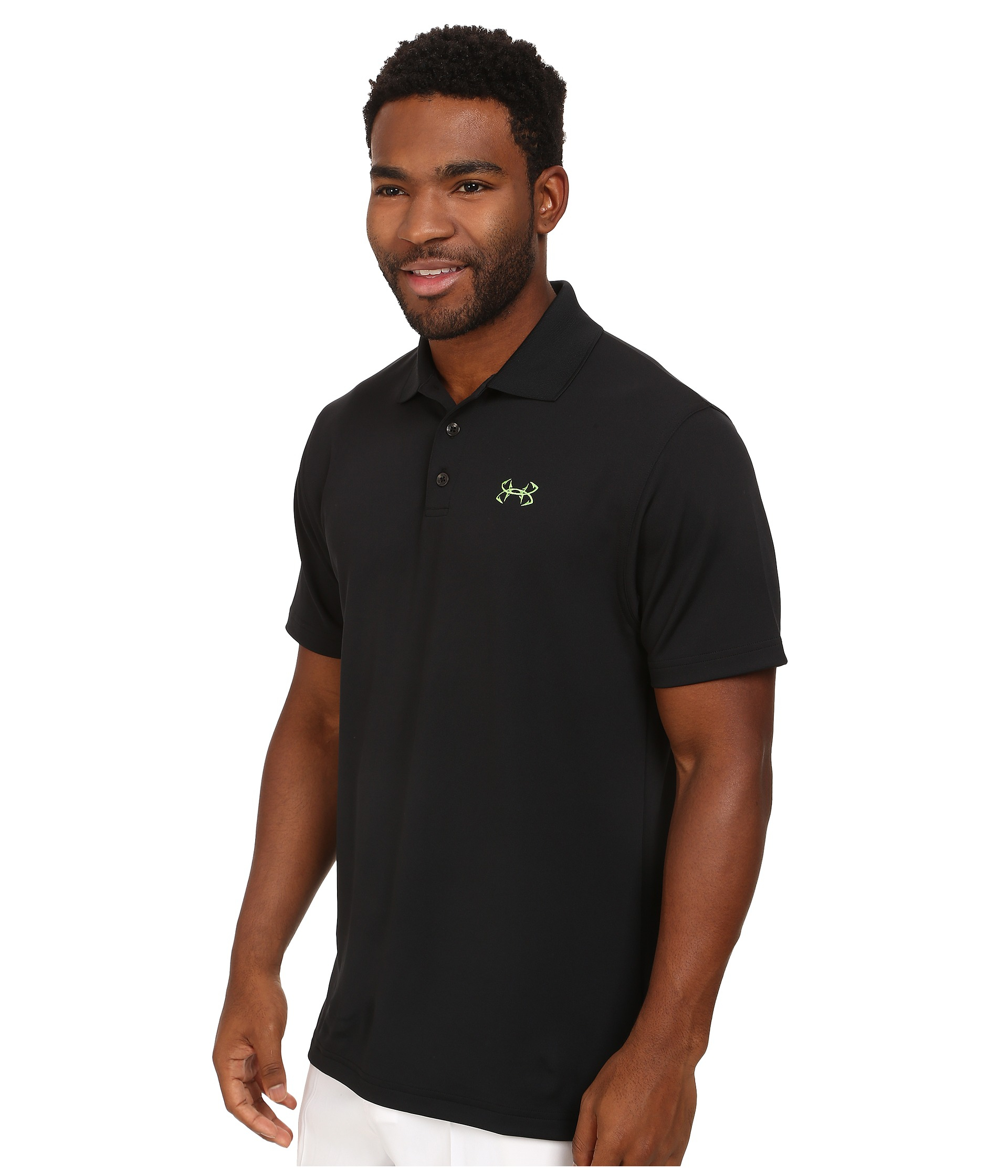 under armour fish hook polo