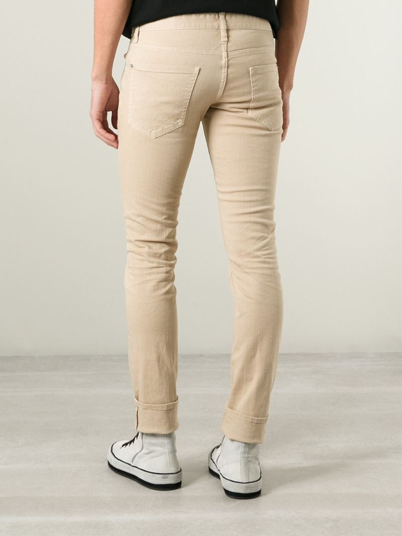 short Crotch Slim Bottom' Jeans 
