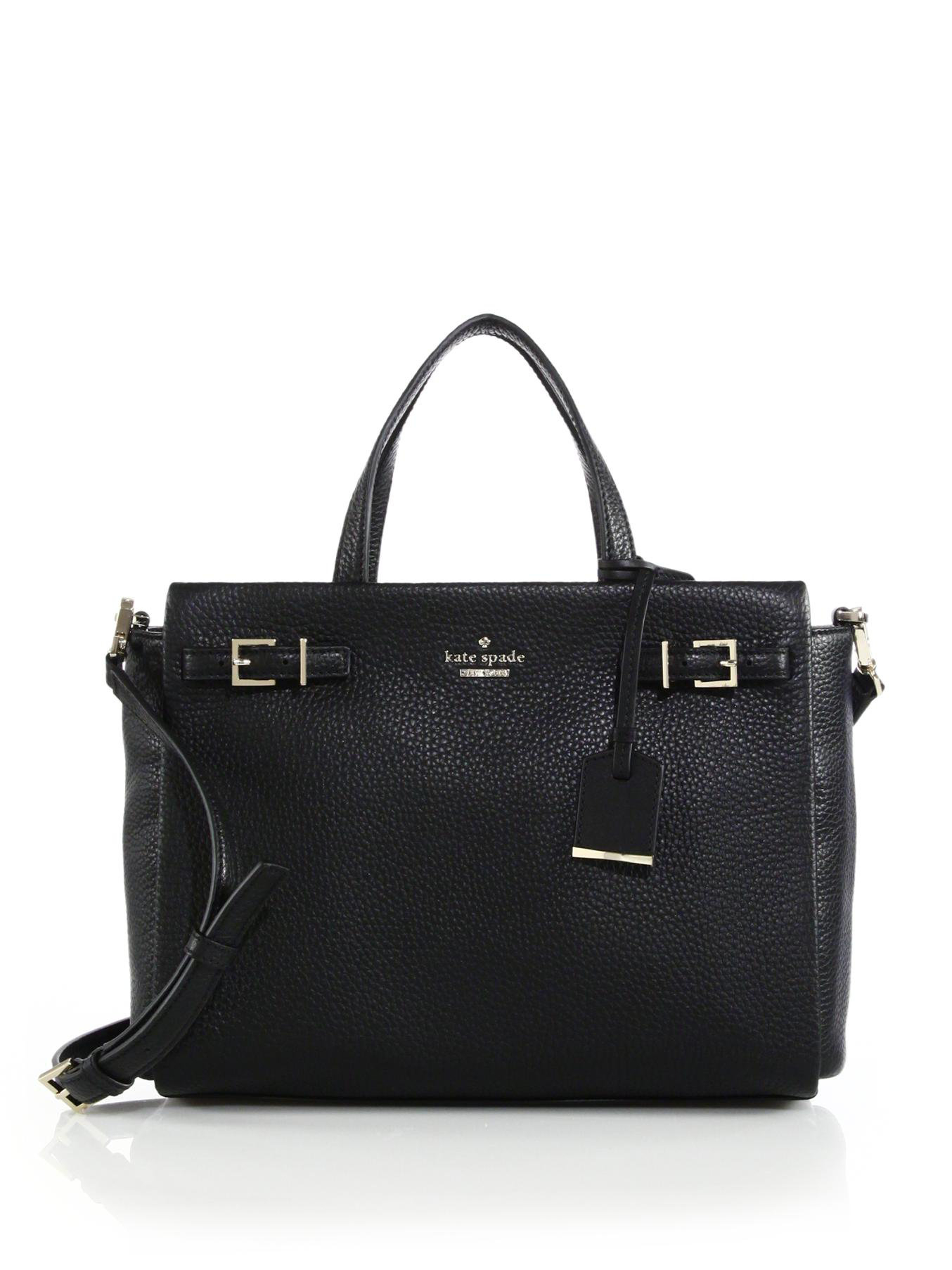 Kate Spade Holden Street Lanie Satchel in Black