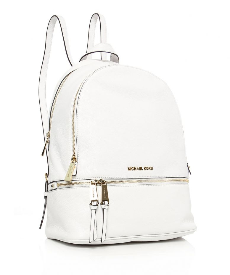 MICHAEL Michael Kors Rhea Large Backpack in White Lyst