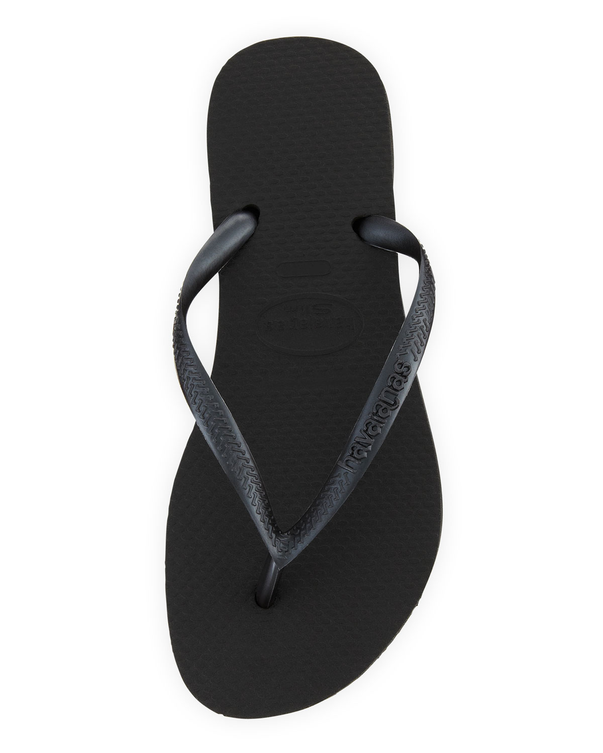 havaianas metallic black