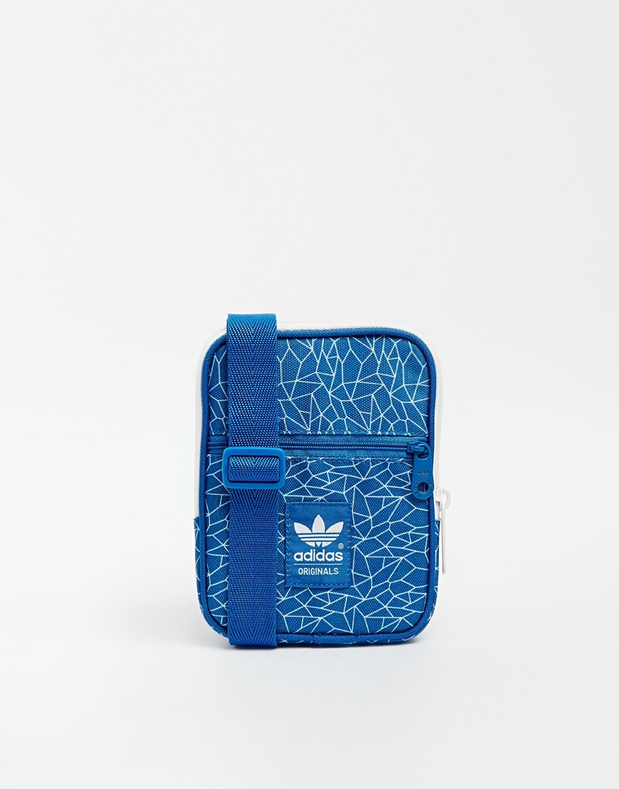 adidas crossbody bag blue